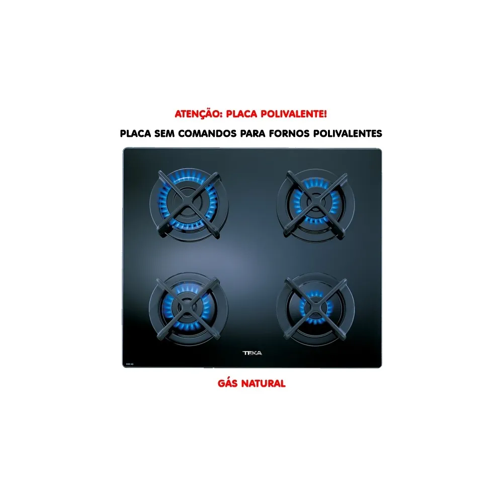 PLACA ENCASTRAR TEKA – CGC 60 4G AI AL – G. NAT