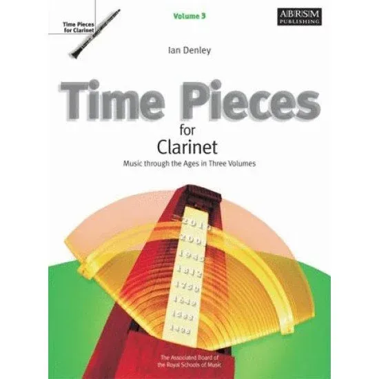 ABRSM LIVRO Time Pieces for Clarinet Volume 3