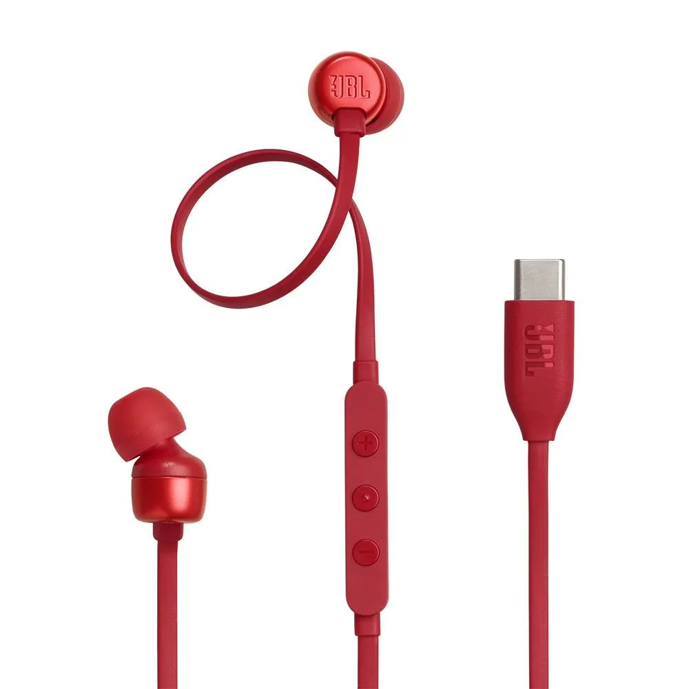 Auscultadores JBL Tune 310C USB Vermelhos
