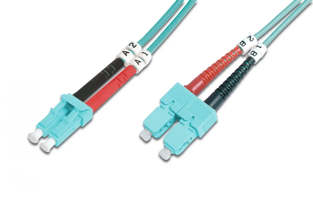 Fiber Optic Multimode Patch Cord, OM 3, LC / SC DK-2532-03/3