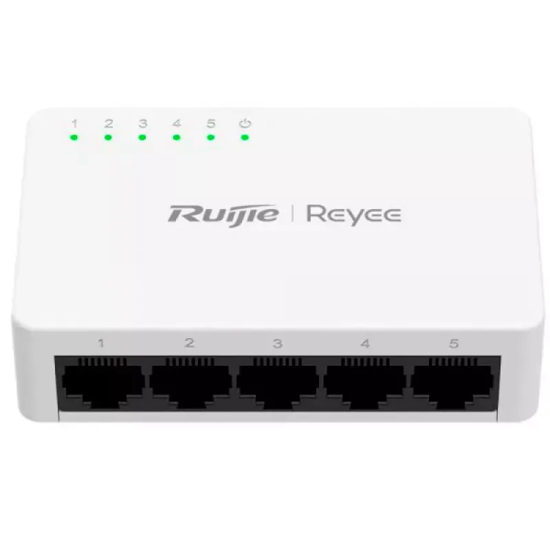 Switch Reyee Unmanaged 5x RJ45 10/100/1000Mbps Branco