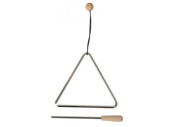 Gewa Triângulo 15 cm Niquelado com Batente