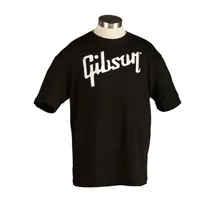 T-shirt Gibson GA-BLKTLG Black Tamanho L