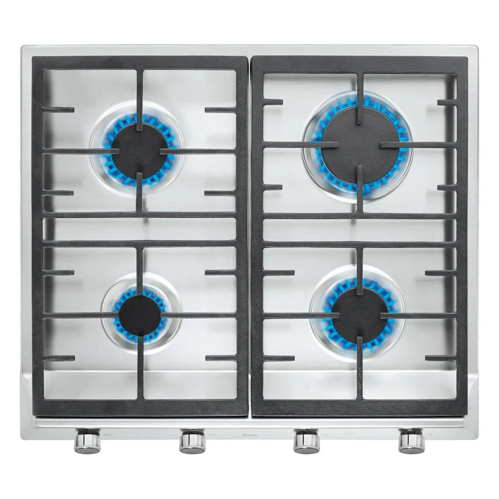 Placa de Cozinha a Gás Teka EX 60.1 4G AI AL CI 58cm 4 Zonas Inox