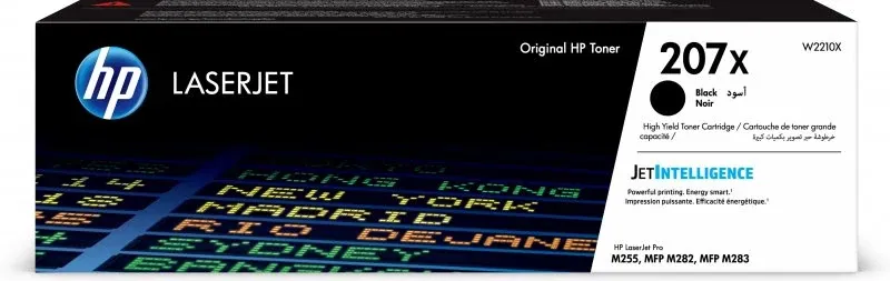 Toner HP LaserJet Original 207X Preto de Elevado Rendimento
