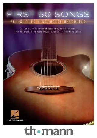 Hal Leonard First 50 Songs Fingerpicking