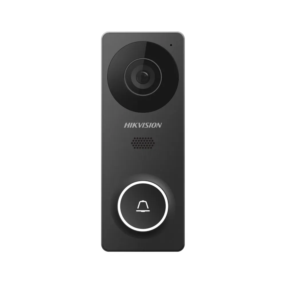 Vídeo Porteiro Hikvision Wire Series 2MP IP65 IK08 - DS-KB2422T-IM(B)