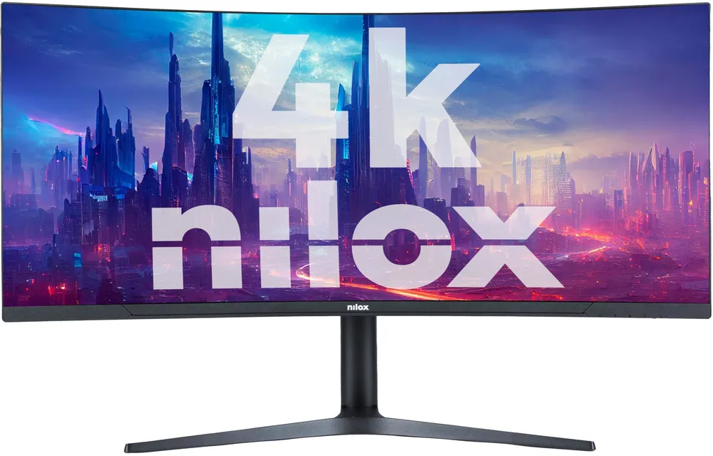 Nilox 34 Nxm344Kd11 Monitor Curvo Ultrawide 4K