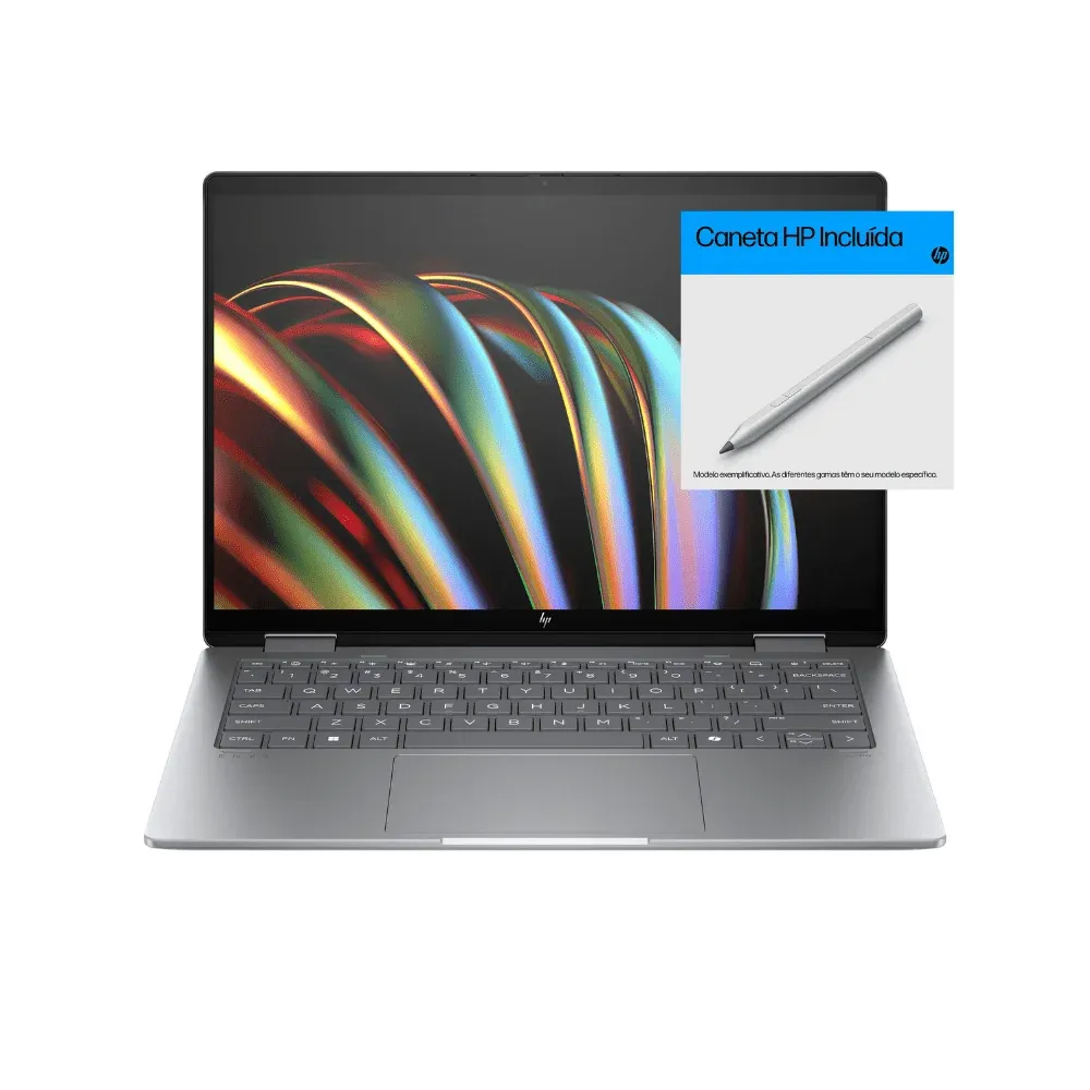 Portátil HP Envy x360 2-in-1 14-fc0007np Ultra 7 155U 14" WUXGA 32GB 512GB W11H