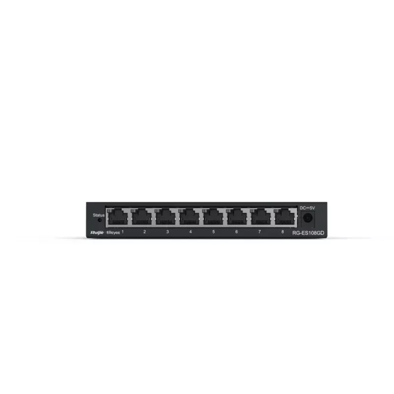 Switch Ruijie RG-ES108GD 8 Portas 10/100/1000 Mbps