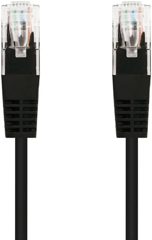Cabo de Rede Nanocable RJ45 CAT.6 UTP AWG24 2 M Preto