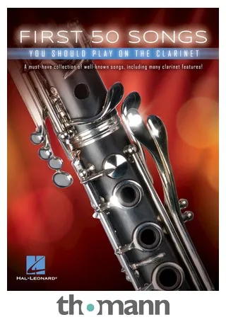 Hal Leonard 50 Songs You Should Clarinet