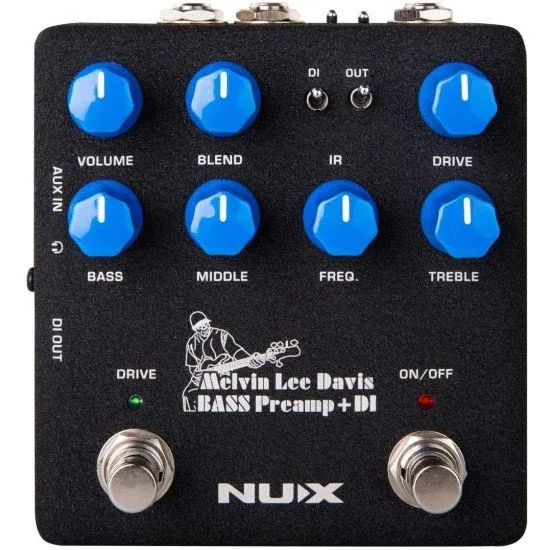 NUX Melvin Lee Davis Bass Preamp + DI NBP 5