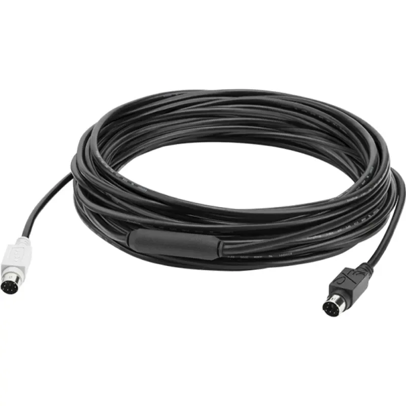 Cabo de extensão de câmara Logitech GROUP PS/2 macho para PS/2 macho 10m