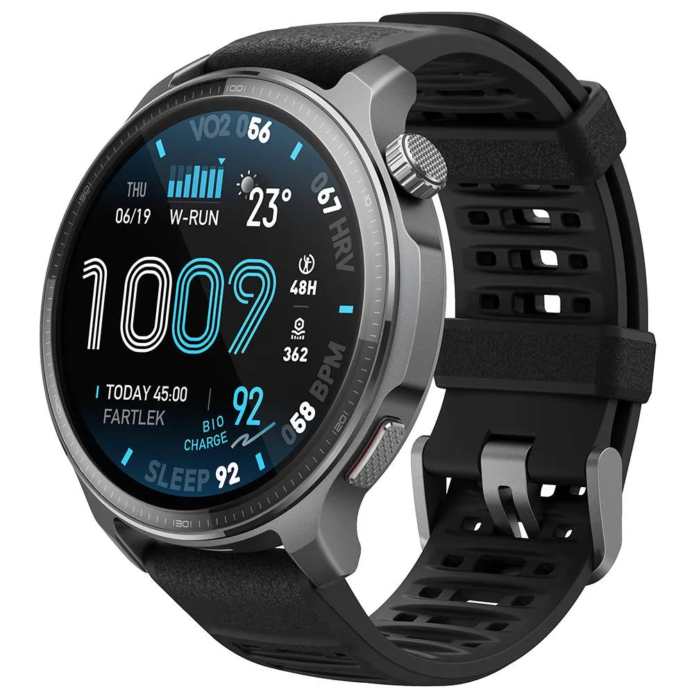 Smartwatch Amazfit Balance 2 XT | 47mm | 5ATM | GPS com Mapas | 170 Modos Desporto | Rastreamento Saúde e Sono | Black