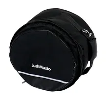 Saco de Tarola Ortola 7554 Logo Ludimusic Preto 14"x08"
