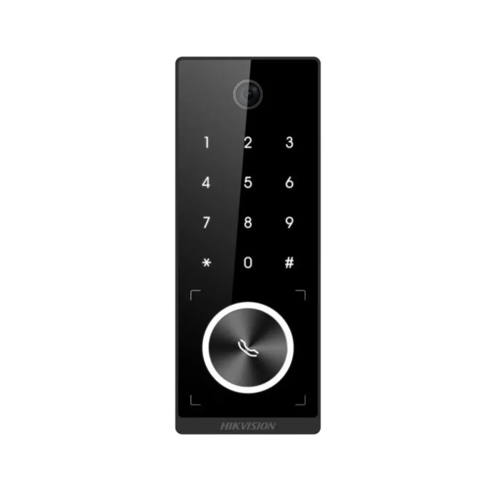 Controlo de Acesso PoE Hikvision Facial, cartão MF e PIN - DS-K1T510MBWX-E1