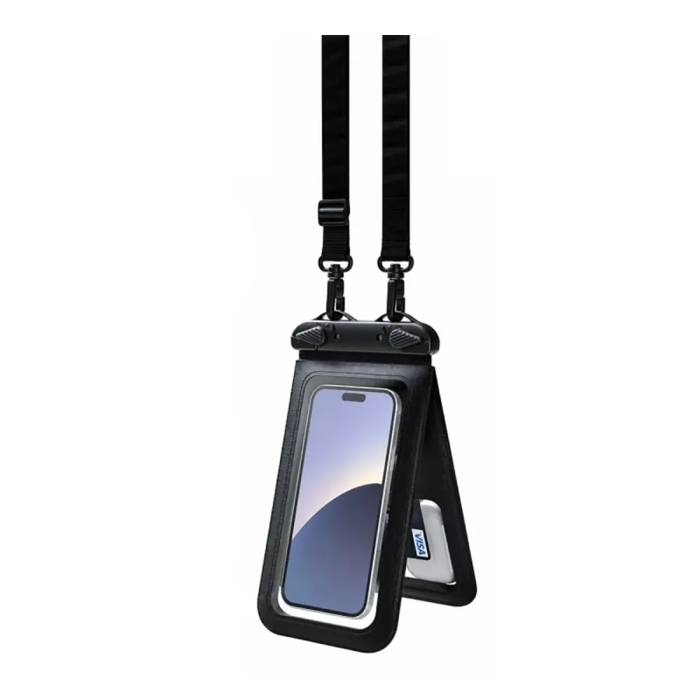 Bolsa Impermeável com Corda Apokin até 7.2" Preto