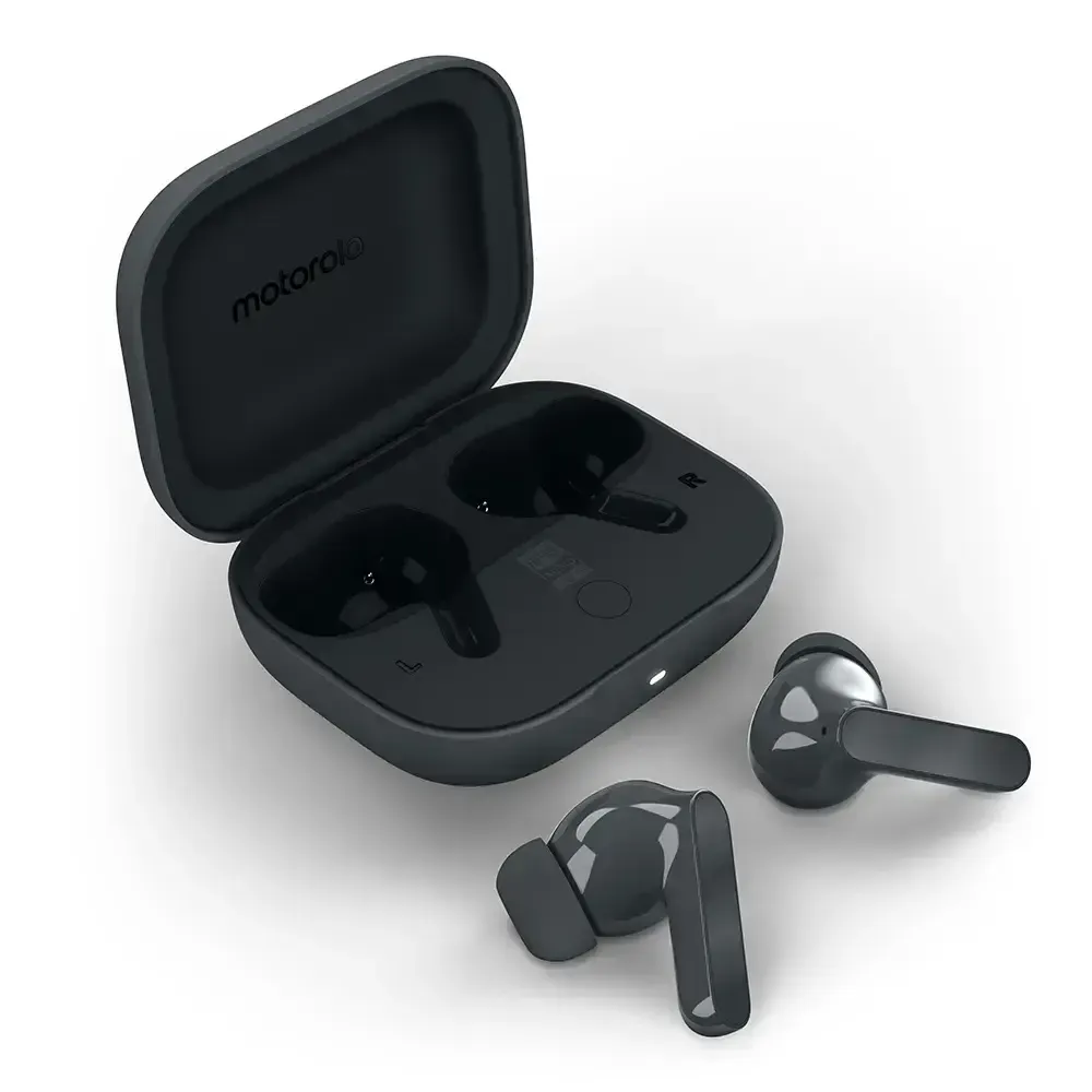 Auriculares Motorola Moto Buds Bass ANC True Wireless PANTONE Dark Shadow