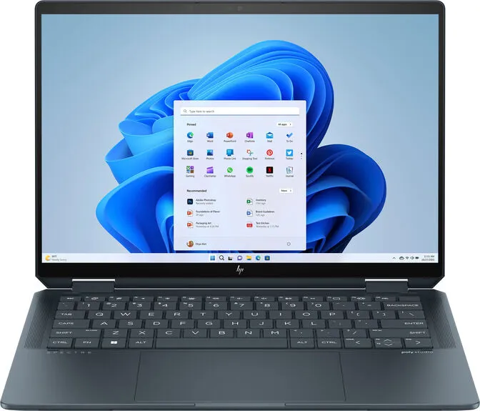 Portátil HP Spectre X360 2-in-1 14-eu0003np 14" Ultra 7 155H 16GB DDR5 1TB Intel Arc 2.8K OLED Touch W11