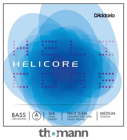 Daddario H613-3/4M Helicore Bass A Med.
