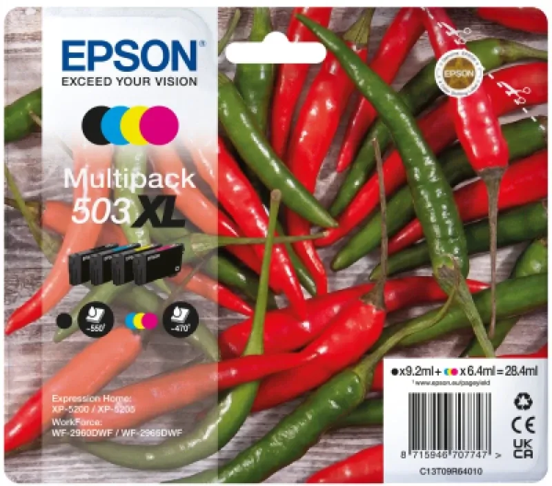 Tinteiro Epson Original Multipack 4-colours 503XL Ink