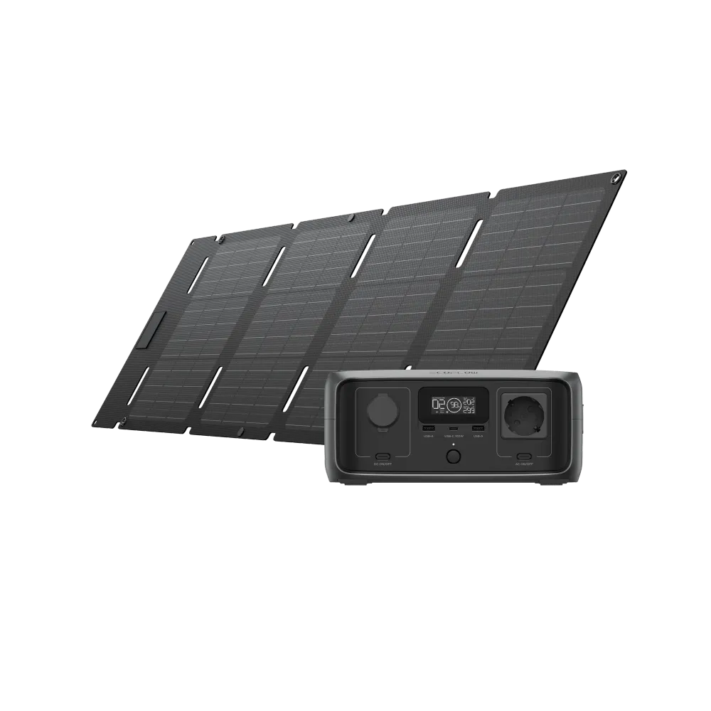 Gerador Solar EcoFlow RIVER 3 UPS (PV45W)