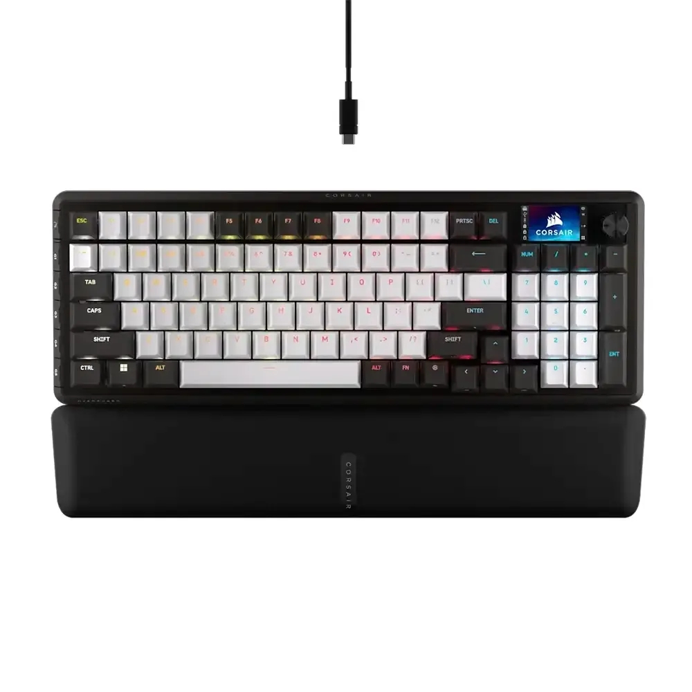 Teclado Mecânico Corsair Vanguard 96 RGB MLX Plasma Switches US Dual Tone