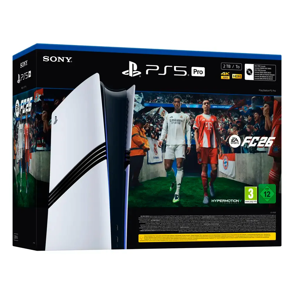 Consola Sony PlayStation 5 Pro 2TB + Jogo Digital EA Sports FC 26