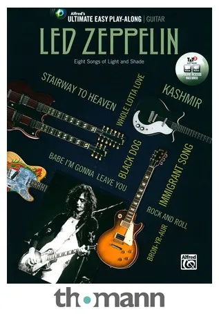Alfred Music Publishing Guitar Play-Along Led Zeppelin