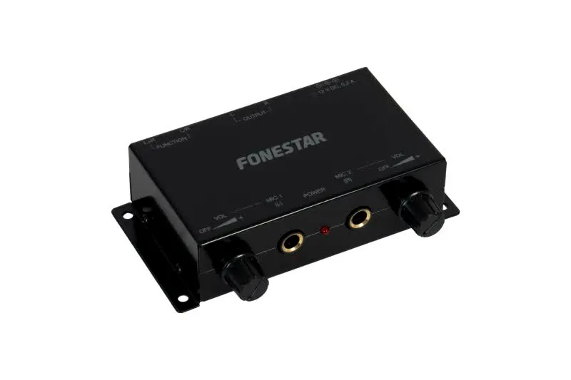 Pré-amplificador de Microfone Jack 6.3mm / RCA - TC-6MX