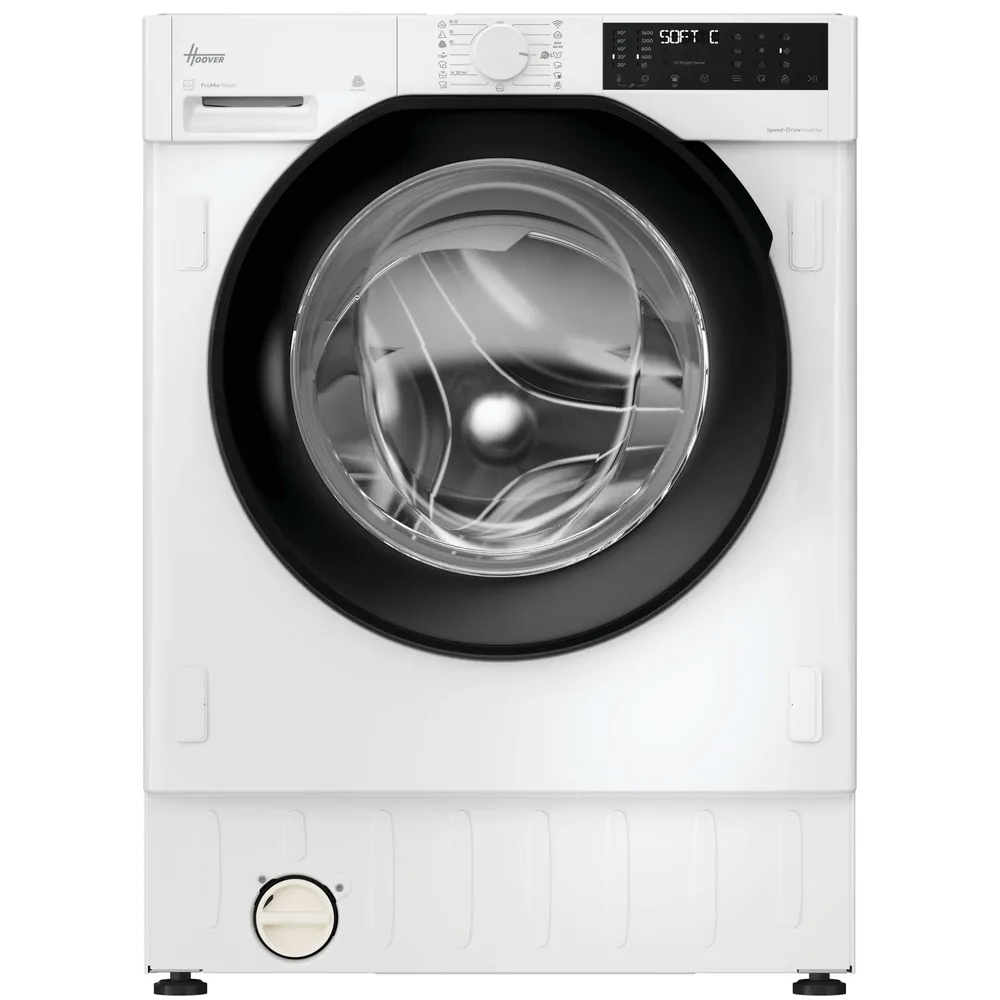 MÁQUINA DE LAVAR E SECAR ROUPA HOOVER BH4S696M6DB9S 9K/6K