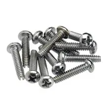 Fender Pickup and Selector Switch Mounting Screws Cromado