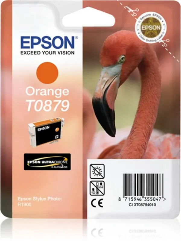 Tinteiro EPSON T0879 Laranja