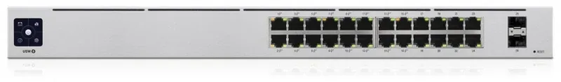 Switch Ubiquiti Unifi 24P Gigabit POE Branco - USW-24-POE