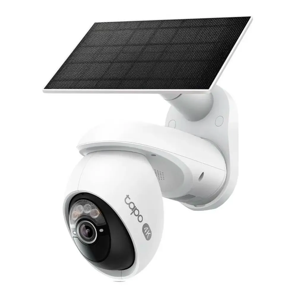 Câmara de Segurança TP-Link Tapo TC92 KIT 4K 8MP Pan/Tilt Outdoor IP65 Security Wi-Fi com Bateria + Painel Solar Tapo A201