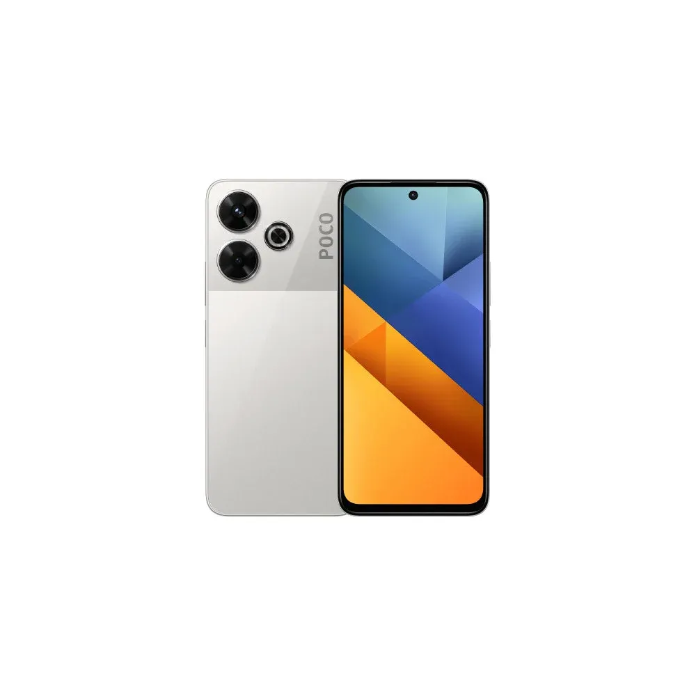 Smartphone Xiaomi Poco M6 4G 6.79''Dual SIM Type-C 6GB 128GB Prateado