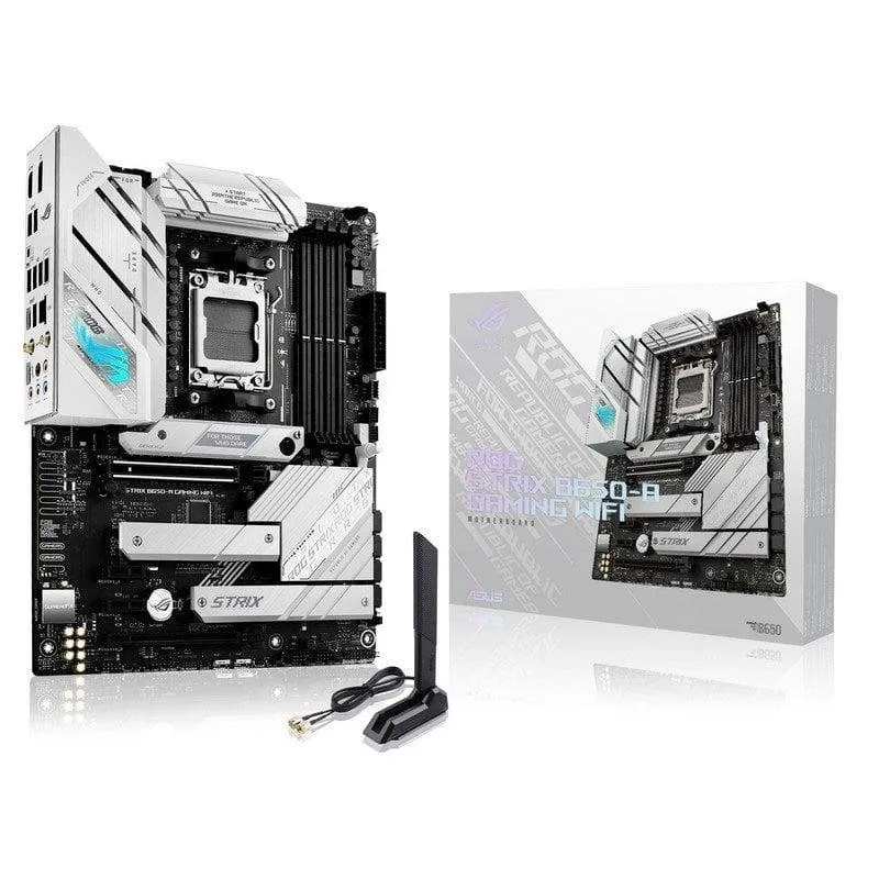 Motherboard ASUS ROG STRIX B650-A GAMING WIFI AMD B650 AM5 DDR5 ATX WiFi 6E RGB