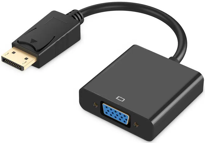Adaptador Gigabit Ewent DisplayPort > VGA M/F