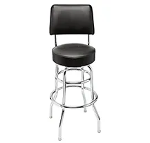 Fender Blackout Backrest Barstool 30"