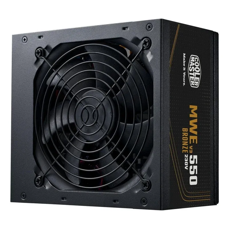Cooler Master MWE V3 Fonte de Alimentação ATX 3.1 550W 80+ Bronze com Ventoinha 120mm