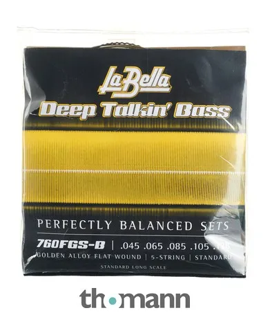 La Bella 760FGS-B DT'Bass Gold Flats