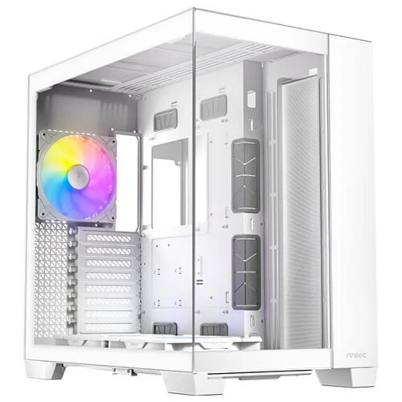 Caixa Torre Full Antec C8 ARGB Vidro Temperado Branca Gaming