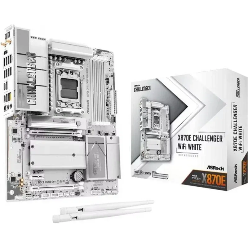 Motherboard Asrock X870E Challenger X870E AM5 DDR5 ATX WiFi 7 PCIe 5.0 256GB