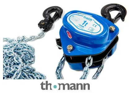 Tractel Tralift Chain Hoist 1000kg 8m