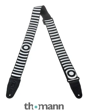 Levys Poly Print Strap 2" Bullseye