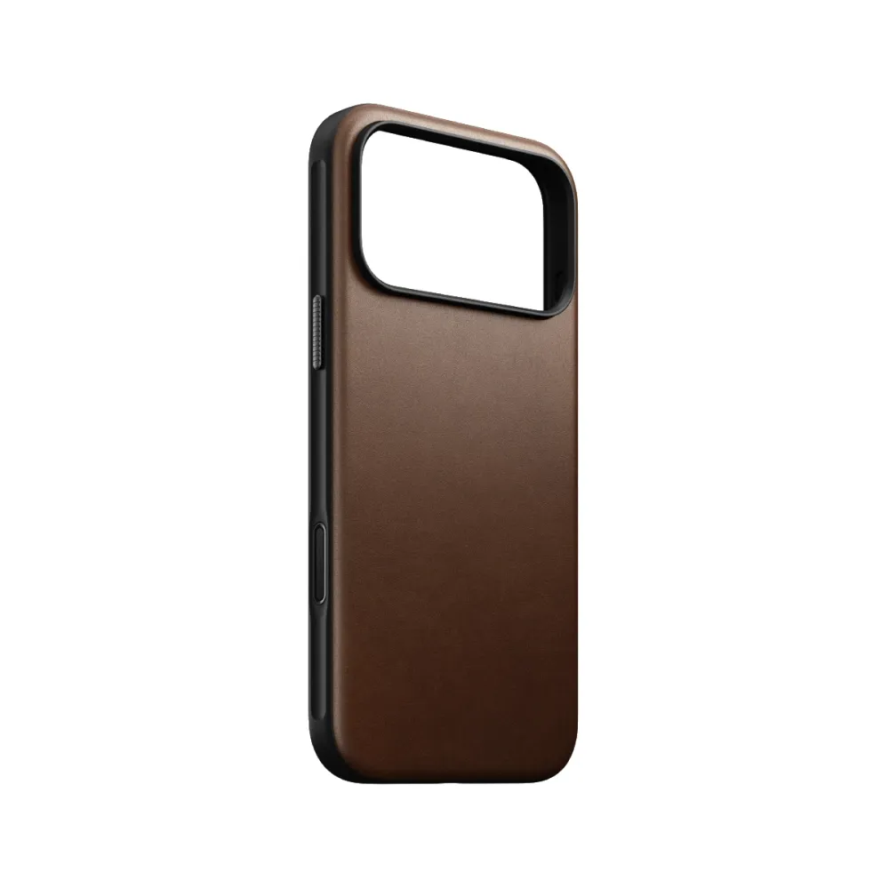 Capa Nomad Couro iPhone 17 Pro Max Castanho