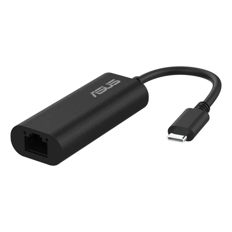 Tarjeta de Rede Asus USB-C2500 V2 USB-C 2.5Gbps Compacta Plug and Play Preta