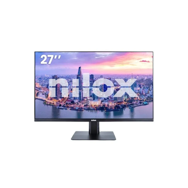 Monitor Colunas Nilox NXMM27FHD112 27″ 1080p 100Hz IPS Bass Blue VESA HDMI DP