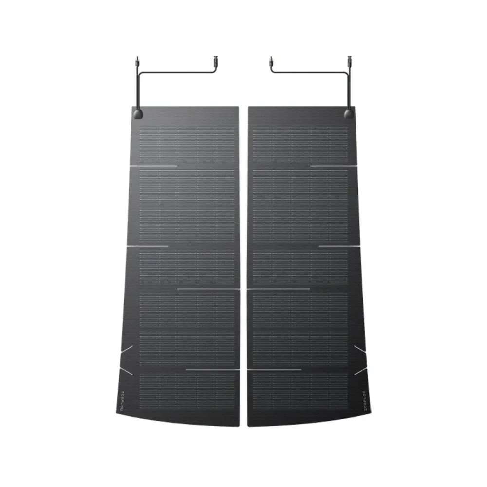 Painel Solar EcoFlow HeatGuard 256W para Tesla Model 3